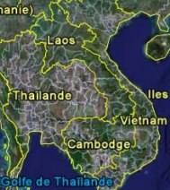 Carte du Laos